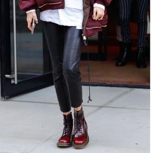 Dr. Martens | Shoes | Dr Martens 64 Cherry Red Combat Boots | Poshmark